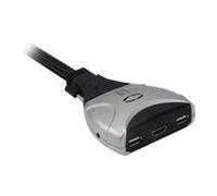 LevelOne KVM-0290 - Commutateur KVM - 2 x KVM port(s) - 1 utilisateur local - de bureau