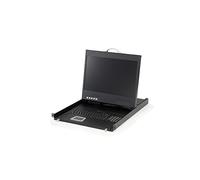Levelone KvM-8901 - KvM-Konsole - Ps/2, Usb - 48.3 Cm ( 48,30cm (19") ) - Rack - Einbauf?hig - 1440 X 900 - 250 Cd/m? - 500:1 - Vga
