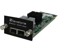 LevelOne MDU-0211 module de commutation réseau 10 Gigabit Ethernet - Modules de commutation réseau (10 Gigabit Ethernet, SFP+, GTL-2881 GTL-2882 GTL-2891, 61 mm, 168 mm, 39 mm)