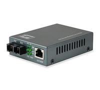 LevelOne FVT-1101 convertisseur de support réseau 100 Mbit/s 1310 nm Multimode Noir