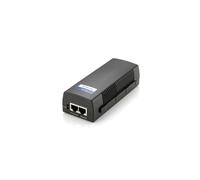 LevelOne POI-3000 Injecteur PoE Gigabit Ethernet 30W (IEEE 802.3at/af) 2 ports RJ-45, 10/100/1000Base-T, Noir, LED PoE/Power, 100-240V