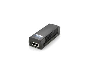 LevelOne POI-3000 Injecteur PoE Gigabit Ethernet 30W (IEEE 802.3at/af) 2 ports RJ-45, 10/100/1000Base-T, Noir, LED PoE/Power, 100-240V