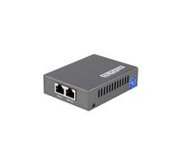 LevelOne POS-3000 Séparateur Voix-Données PoE, 2 ports RJ45, Gigabit Ethernet 10/100/1000Base-T(X), Alimentation 5/12/18V, 25W, Noir
