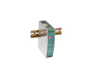 LevelOne POW-4821 Alimentation 75W, Entrée 90-264V AC, MTBF 506600h, Protection Surtension/Surcharge/Court-circuit, PoE, 48V DC Out, Couleur Menthe/Argent