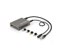 LevelOne Splitter POS-3000 1x GE/ 5 12V DC Gigabit PoE Plus Splitter/Black