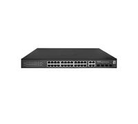LevelOne Switch 24x GE GES-2128P 4xGSFP 19" 380W 16xPoE+ - Switch