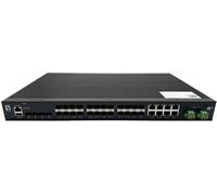 LevelOne Switch 28x GE IGU-2872 4x2.5GbE 16x1.25GbE SFP