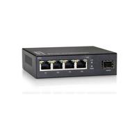 LevelOne Switch 4x GE GEU-0521 1xGSFP Metall