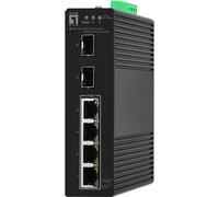 LevelOne Switch 6x GE IGS-2106P 2xSFP, 4xPoE Outputs sw