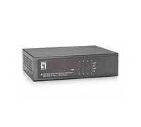 LevelOne Switch 8x FE FEP-0812 65W 4xPoE