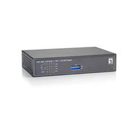 LevelOne Switch 8X FE FGP-1000 1X GE 1X GSFP 120W 8X PoE