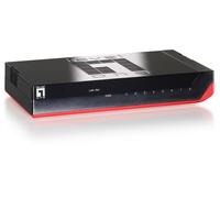 LevelOne Switch 8x GBit Unmanaged BlackEdition
