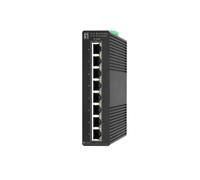 LevelOne Commutateur industriel Hilbert IGS-2108P Smart Lite 8 ports Gigabit PoE 802.3at/af
