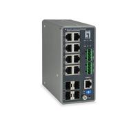 LevelOne Switch 8x GE Igu-1271 4Xgsfp 8Xpoe