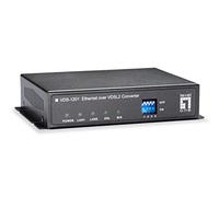 LevelOne VDS-1201 convertisseur de Support réseau 100 Mbit/s Noir