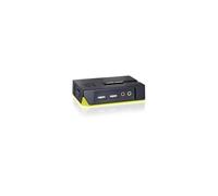 LevelOne ViewCon KVM-0221 - Commutateur écran-clavier-souris/audio - 2 x KVM / audio - 1 utilisateur local - de bureau
