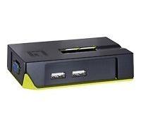 LevelOne ViewCon KVM-0222 - Commutateur KVM - 2 x KVM port(s) - 1 utilisateur local - de bureau