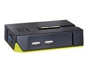 LevelOne ViewCon KVM-0222 - Commutateur KVM - 2 x KVM port(s) - 1 utilisateur local - de bureau