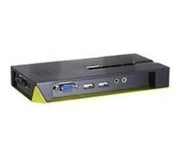 LevelOne ViewCon KVM-0421 - Commutateur écran-clavier-souris/audio - 4 x KVM / audio - 1 utilisateur local - de bureau G