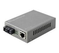 LevelOne Web Smart Series FVS-3120 - Convertisseur de média à fibre optique - 100Mb LAN - 10Base-T, 100Base-TX, 100Base-LX - RJ-45 / mode unique SC - jusqu'à 20 km G