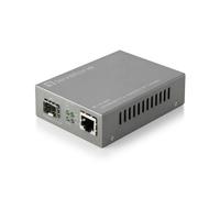 LevelOne Web Smart Series FVS-3800 - Convertisseur de média - 100Mb LAN - 10Base-T, 100Base-TX, 100Base-X - RJ-45 / SFP (mini-GBIC)