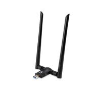 Level One – Adaptateur réseau USB WUA-1810E – Wi-Fi 5, USB 3.0, 867 Mbit/s