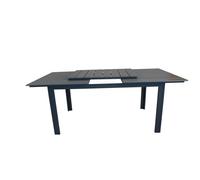 Levels Table de salle à manger avec extension supplémentaire, 224, 326 cm, noir, gris.