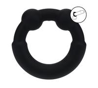 Levelz Anneau Pénien En Métal & Silicone