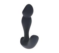 Levelz by Shots - LEVELZ - Stimulateur de prostate en silicone liquide vibrant à double moteur avec télécommande - Noir