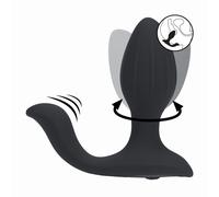 Levelz Plug Anal Vibrant & Rotatif Avec Stimulateur De Testicules 11 cm