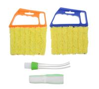 Levemolo 1 Brosse de Nettoyage pour Stores et Volets : dépoussiérage Lavable et Amovible pour climatiseur et fenêtre ; Outil de Nettoyage portatif pour la Cuisine et Les Ventilateurs.