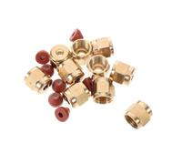 Levemolo 10 Paires Buses de Pompe à Brouillard en Laiton 10 Paires Bouchons D’Huile, Pièces de Remplacement pour Machine à Fumée, Compatibles Équipements Scène Dj et Effets Spéciaux en