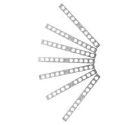 Levemolo 10 Pièces Guitar Pickup Spacer Bars Metal Shim For Precise Height Calibration And Alignment Compatible With Electric Guitars