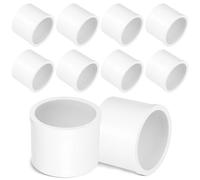 Levemolo 10 Pièces Lot de Raccords Réducteurs PVC à Pouce Manchons de Connexion Étanches pour Tuyaux Eau Adaptateurs de Raccords de Tuyaux pour Plomberie Intérieure et Irrigation Extérieure