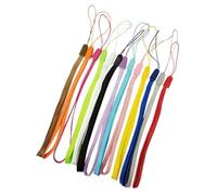 Levemolo 100 pièces Dragonne Poignet Nylon Colorée Lot Courte Anti-perte pour Téléphone Clé Caméra Accroche Confortable Couleur Aléatoire Couleur Aléatoire