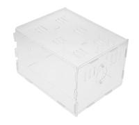 Levemolo 1pièce Cage Transparent Acrylique pour Hamster Villa De Luxe pour Rongeurs Compacte Et Légère Idéale pour Hamsters Et Petits Animaux Design Créatif Et Matériaux