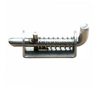Levemolo 1pièce Loquet De Sécurité Acier pour Cage à Animaux Verrou à Ressort Renforcé pour Et Installation Facile Et