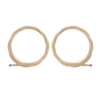 Levemolo 2 Ensembles Crin Archet pour Violoncelle et Erhu Poils Naturels Résistants pour Réparation et Entretien Instruments à Cordes Accessoires Fiables pour Pratique et Performance