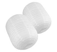 Levemolo 2 pièces Lot de Abat-jours Papier Pliables pour Suspension Lampes Papier Blanc Décoration DIY Maison et Fête Couvre-lampes Élégants et Légers