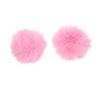 Levemolo 2 pièces Microphone Cover Peluche Vent Doux et Adaptable Lot de Bonnette Synthétique Protection Microphone Éclaboussures et Bruit