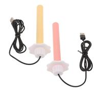 Levemolo 2 Pièces Perchoir Chauffant USB pour Oiseaux Barre Chauffante et Portable pour Cage Accessoire Chauffage Doux pour Perruches Calopsittes et Perroquets Hiver