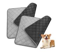 Levemolo 2 pièces Tapis pour Chiot Lavable et Réutilisable Tapis Absorbant Anti-débordement Base Antidérapante pour Entraînement Propreté et Protection Canapé ou Siège Auto