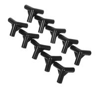 Levemolo 24 pièces Kit de Raccords pour Tente Auvent PE Connecteurs Voies Légers et Réutilisables pour Cadre de Chapiteau Extérieur Jardin Fête