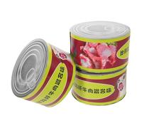 Levemolo 3 Pièces Accessoires de Funérailles pour Chiens Papier Écologique Offrandes Sacrificielles Simulées pour Animaux Boîtes de Nourriture Artificielles pour Cérémonie de Commémoration