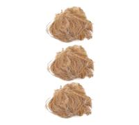 Levemolo 3 Pièces Outils Allumage Jute Naturel Lot pour Camping et Survie Allume-feu Pratique et pour Activités Extérieures