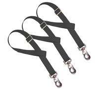 Levemolo 3 pièces Sangles de Seau Nylon Réglables pour Remorque Cheval Résistantes et Pratiques Accessoires Suspendus pour Mangeoire et Filet à Foin Plein Air Lot