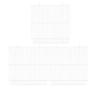 Levemolo 3pièces Séparateur de Cage pour Petits Animaux Métal Panneau de Séparation Grillage Métallique pour Enclos Cloison pour Hamsters et Autres Animaux de Compagnie