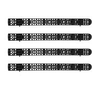 Levemolo 4 Pièces Protège Chauffage Aquarium Coque Amovible Isolation Thermique Manchon Plastique Sécurisé pour Poissons Compatible Chauffages Ø