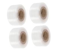Levemolo 4 Rouleaux Bande de Greffage PE Extensible pour Plantes Film Protecteur Transparent Imperméable pour Greffes et Bouturages Améliore la Survie des Semis