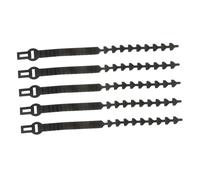 Levemolo 5 Pièces Attaches Caoutchouc Réutilisables pour Arbres Sangles de Solides pour Support de Branches et Plantes Jardin
